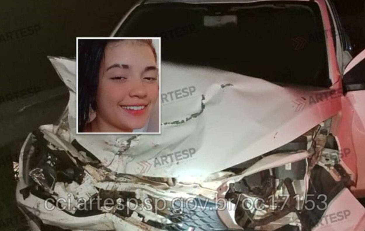 Adolescente de 15 anos morre após carro capotar e colidir com caminhão na SP-310 em Ibaté