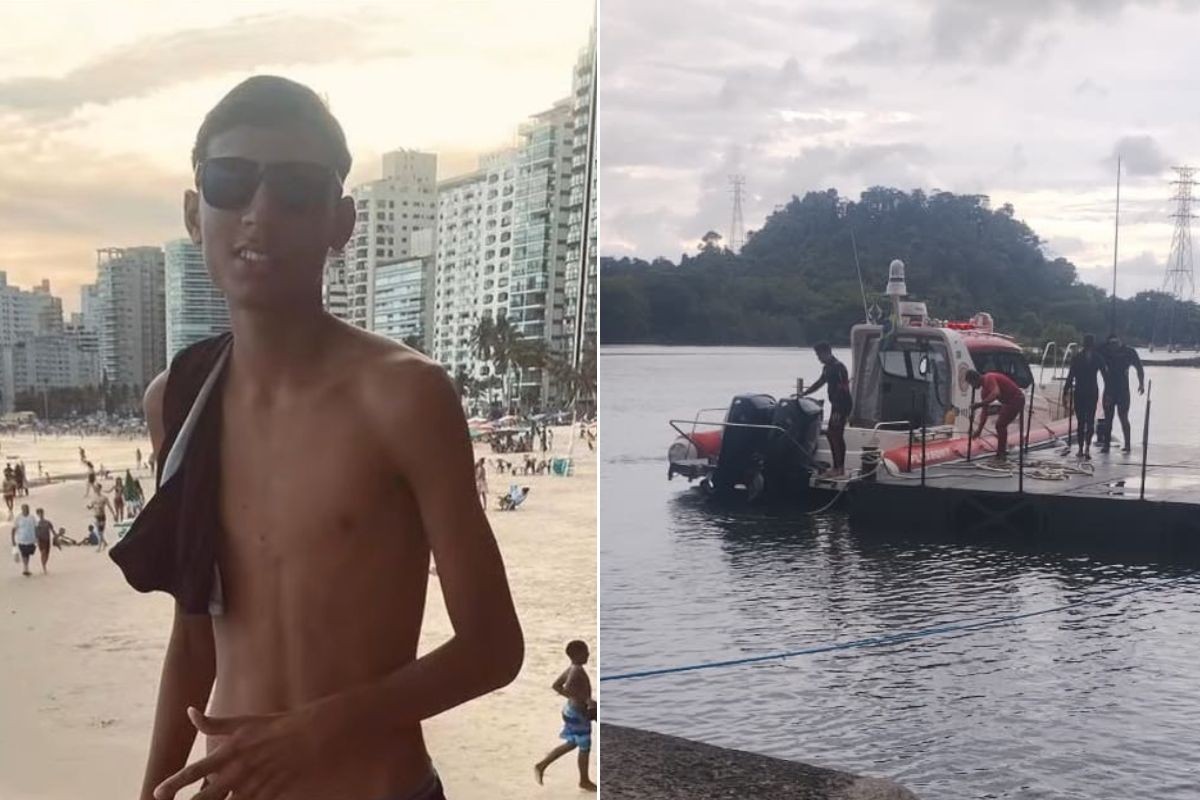 Adolescente que desapareceu em rio após sair para jogar bola é encontrado morto no litoral de SP