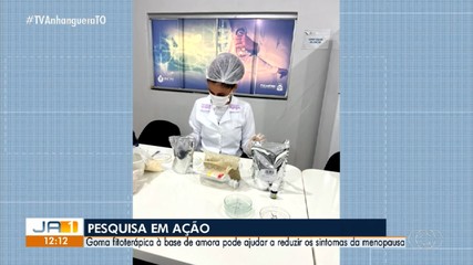 Pesquisadores do TO desenvolvem goma fitoterápica para reduzir sintomas da menopausa