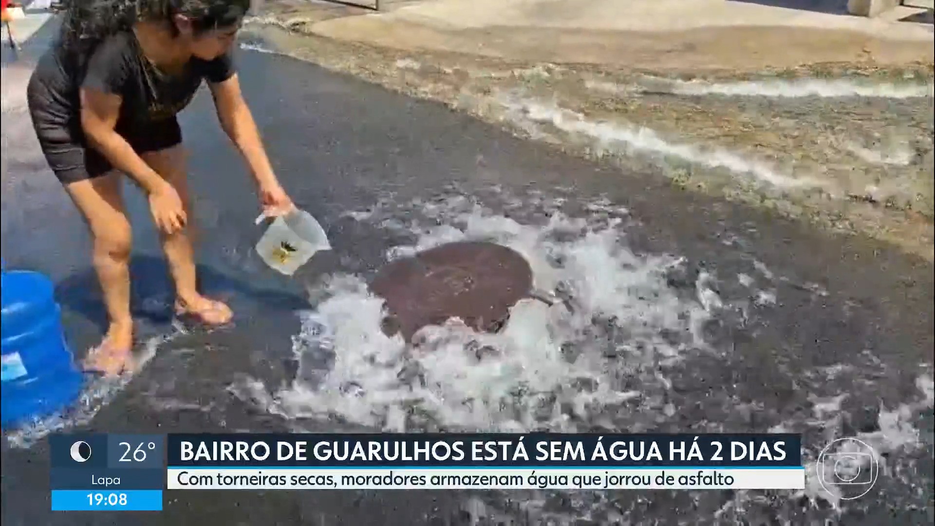 Moradores de 36 bairros de Guarulhos, na Grande SP, estão sem água desde quarta-feira