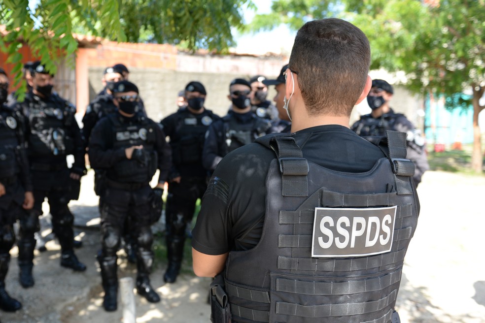 Trabalho de mapeamentos identificou locais com maiores incidências de roubo no Ceará — Foto: SSPDS