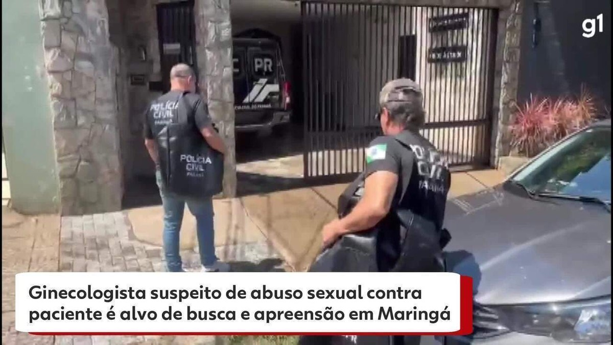 Ginecologista suspeito de abuso sexual é alvo de busca e apreensão em  Maringá