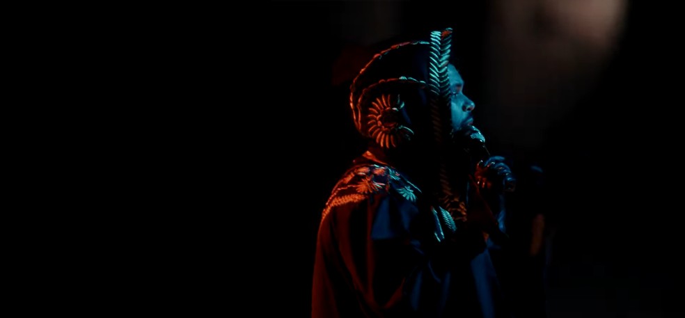 The Weeknd em show em São Paulo, em 7 de setembro de 2024 — Foto: Reprodução/YouTube