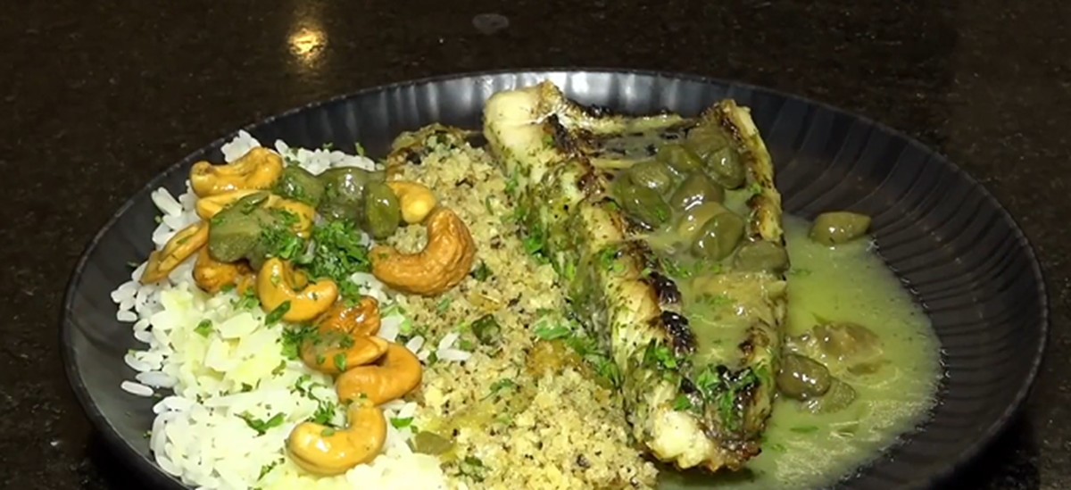 Robalo à Belle Meunière: chef ensina receita fácil e leve para a Semana Santa