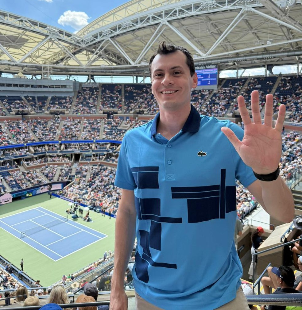 Rodrigo Bulso faz imunoterapia a cada três semanas — Foto: Arquivo Pessoal