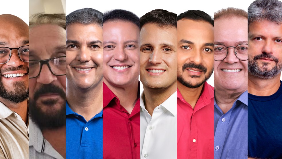 Veja quem são os candidatos a governador no Maranhão — Foto: Montagem g1