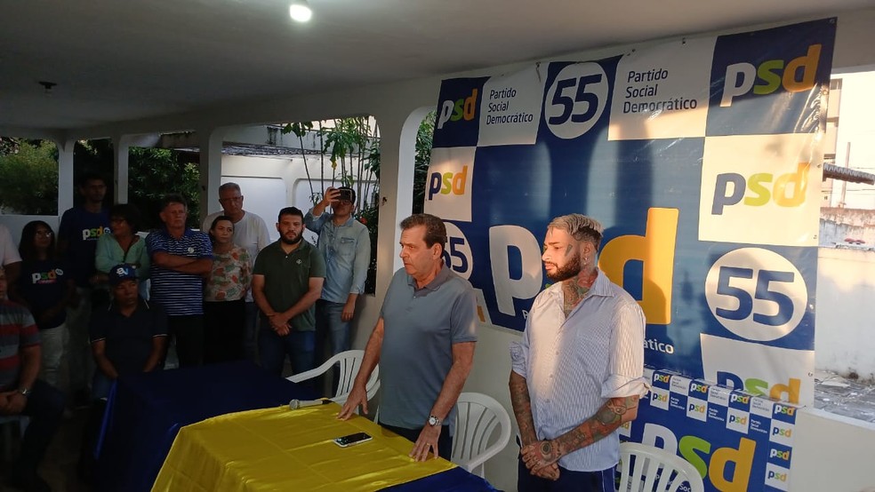 Carlos Eduardo (PSD) declarou neutralidade no segundo turno em Natal — Foto: Bruno Rocha/Inter TV Cabugi