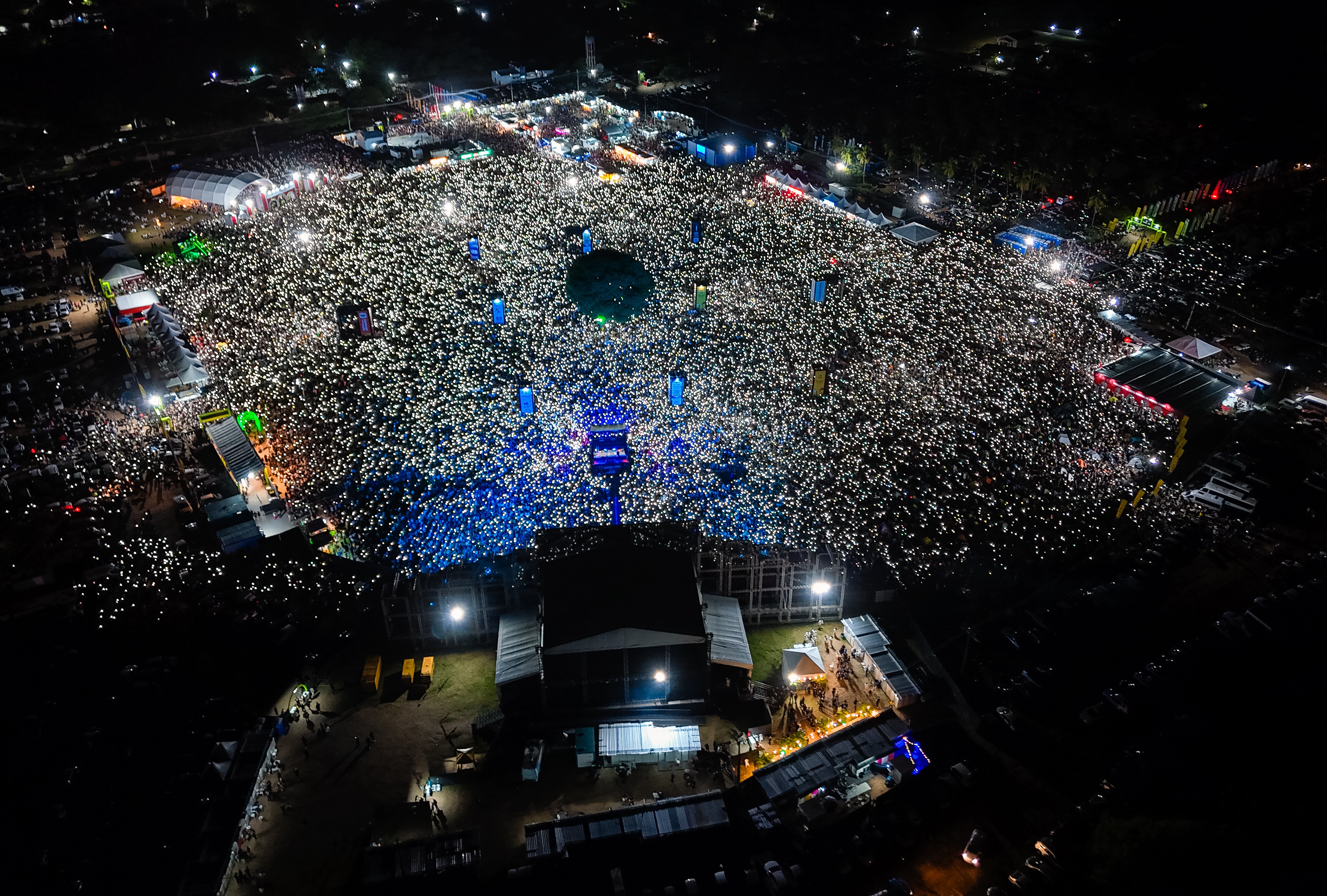 Festival Halleluya tem recorde de 300 mil pessoas em uma noite; veja vídeo