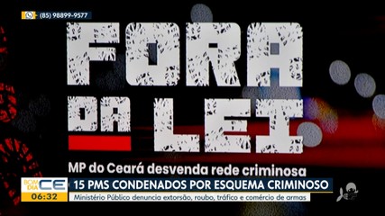 Policiais militares são condenados por esquema criminoso em Fortaleza