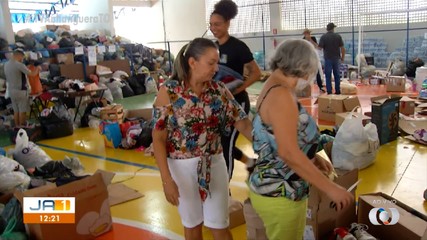 Comando Geral da PM se torna centro de arrecadação de doações para vítimas das enchentes