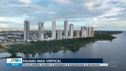 Novos prédios vêm mudando a paisagem e impulsionando a economia de Palmas