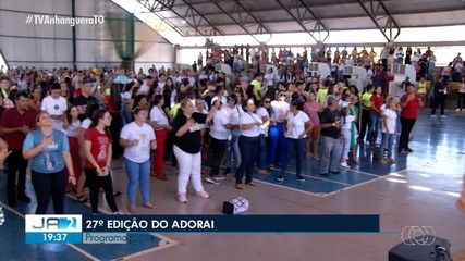 Adorai reúne centenas de fiéis em Palmas