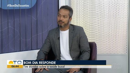 Dentista tira dúvidas sobre saúde bucal no Bom Dia Responde