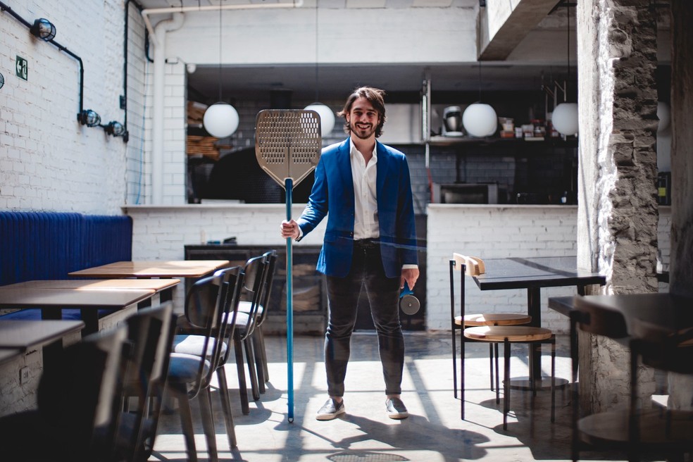 O empresário Matheus Ramos, fundador da QT Bar, em SP — Foto: Divulgação
