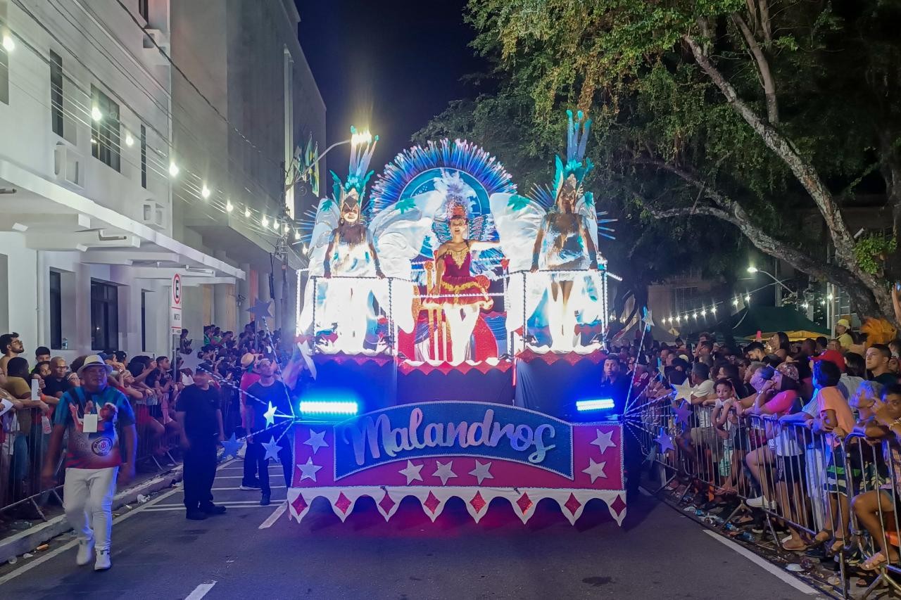 Malandros do Samba é bicampeã do Carnaval de Natal