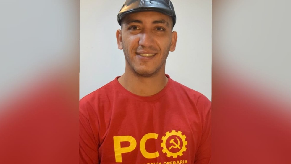O Partido da Causa Operária (PCO) registrou a candidatura de Ieri de Sousa Braga Júnior ao Governo do Ceará. — Foto: PCO/ Divulgação
