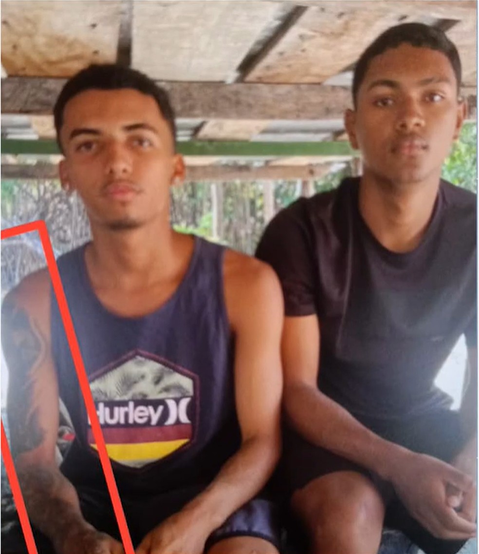 Riquelme e Diego dos Santos estão desaparecido há três dias — Foto: Reprodução/TV Cabo Branco