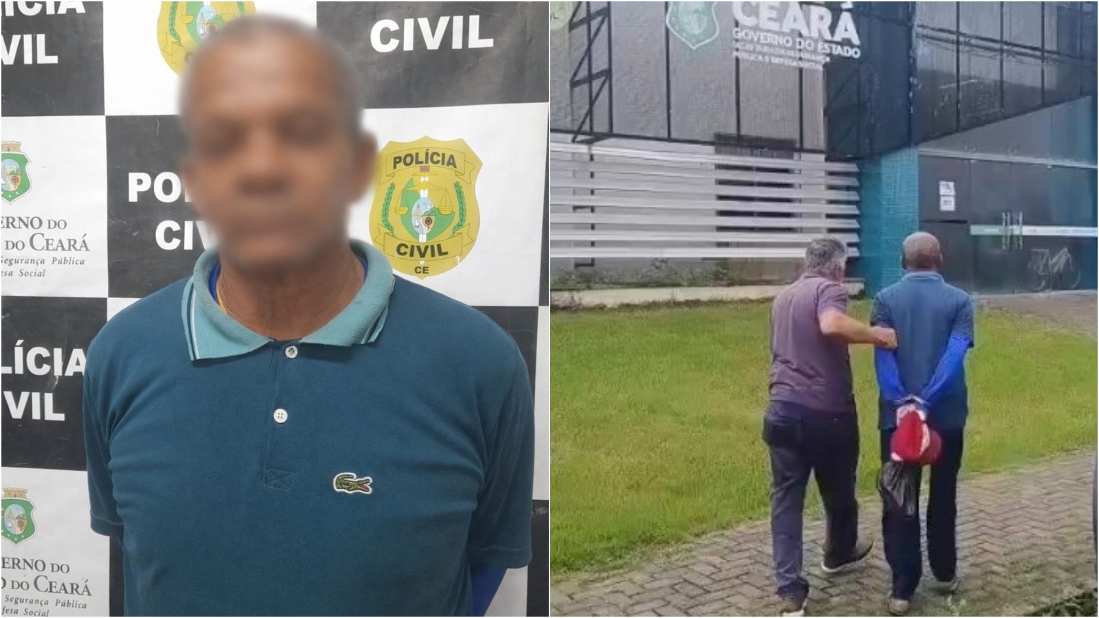 Idoso é preso por tentar matar o próprio irmão com tronco de madeira e telhas de barro