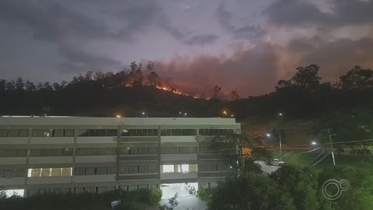 Incêndio atinge área de vegetação às margens de rodovia em Jundiaí - Programa: TEM Notícias 2ª Edição – Sorocaba/Jundiaí 