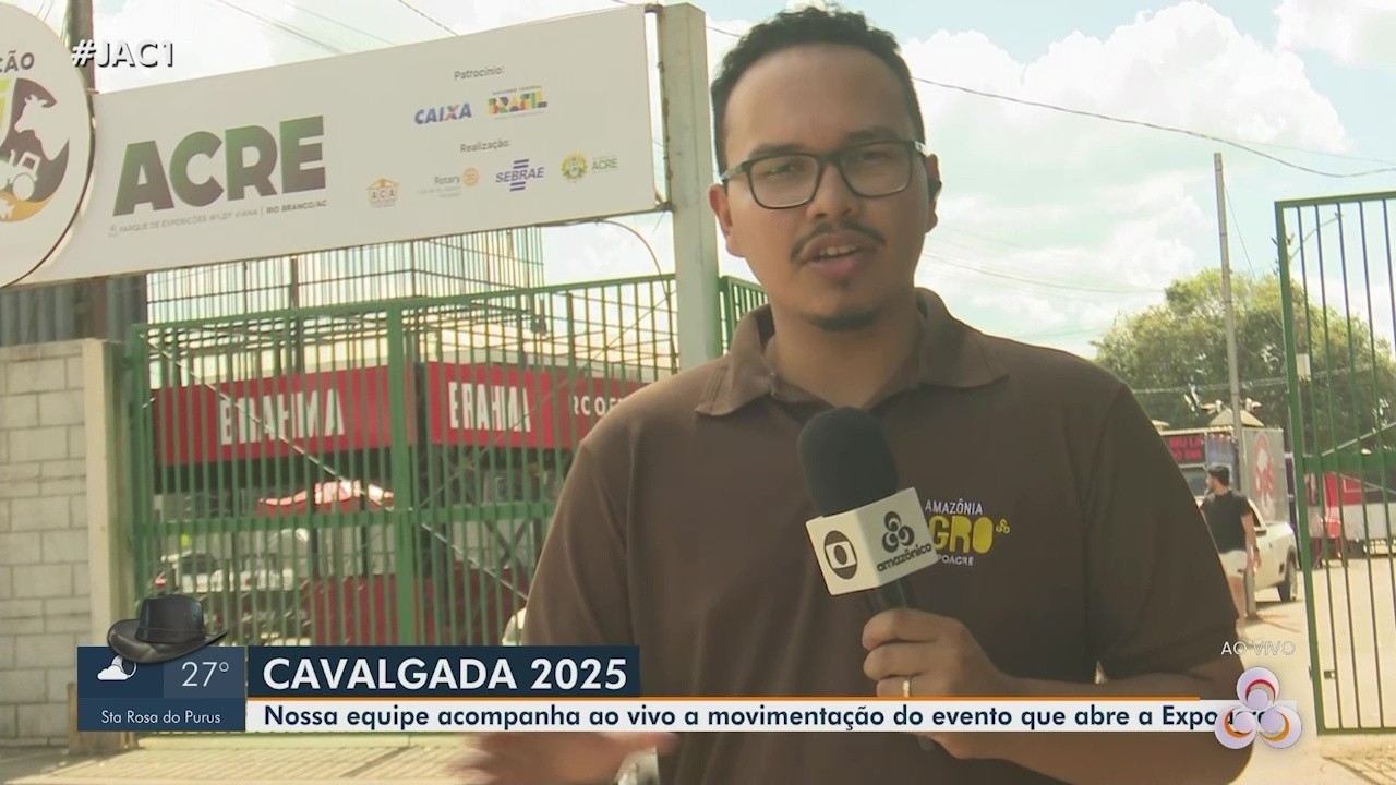 VÍDEOS: Jornal do Acre 1ª Edição deste sábado, 26 de julho de 2025