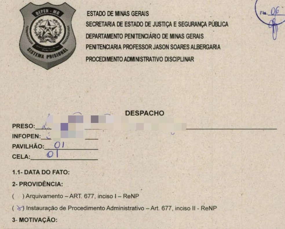 Processo administrativo aplicado contra população LGBT+ — Foto: Reprodução