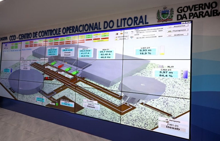 Governo da PB inaugura centro operacional para garantir ‘resposta mais rápida’ após reclamações de falta de água na Grande João Pessoa