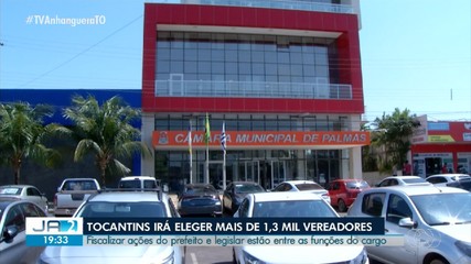 Eleições 2024: Tocantins vai eleger mais de 1,3 mil vereadores