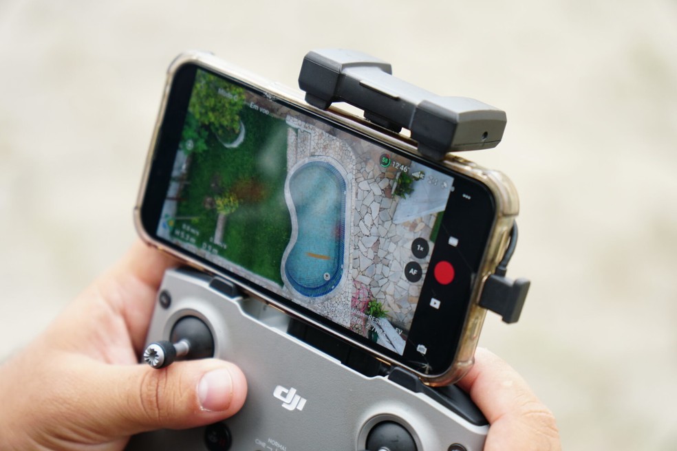 Caraguatatuba usa drones para vistoriar casas de veraneio em combate contra a dengue — Foto: Divulgação/Prefeitura de Caraguatatuba