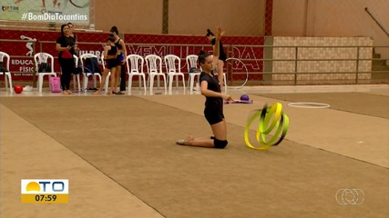 Ginastas de vários estados participam da Copa Tocantinense de Ginástica Rítmica