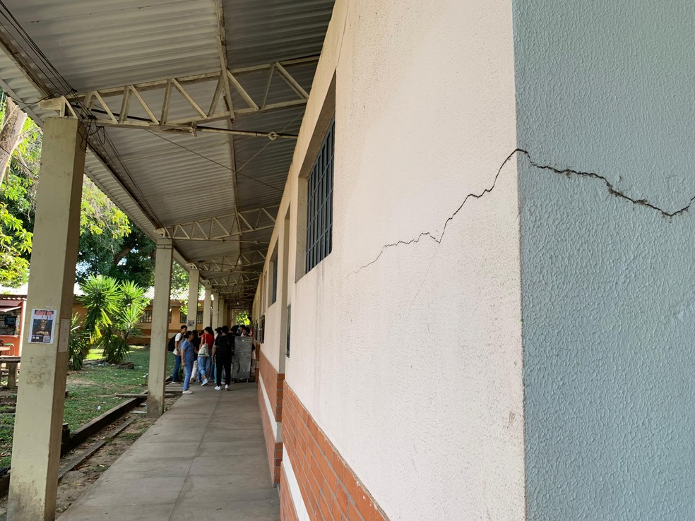 Pr&eacute;dio da Universidade Federal do Piau&iacute; em 2025 &mdash; Foto: L&iacute;via Ferreira / g1