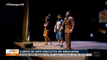 Projeto oferta cursos gratuitos de arte em Araguaína; saiba como participar