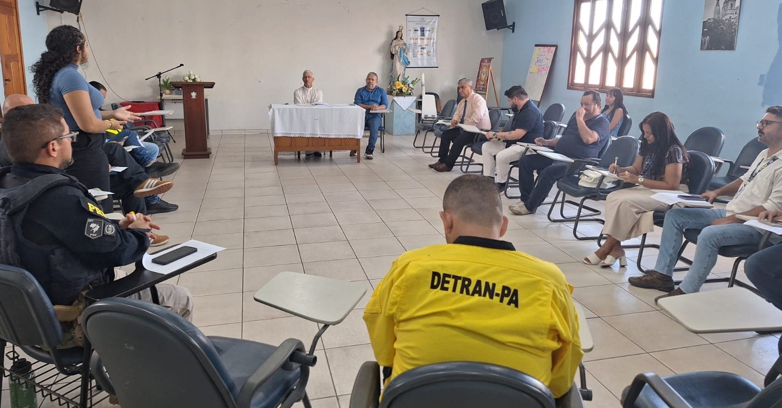 Reunião articula implantação da Pastoral do Trânsito na Arquidiocese de Santarém 