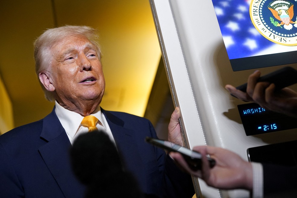 Donald Trump — Foto: REUTERS/Nathan Howard