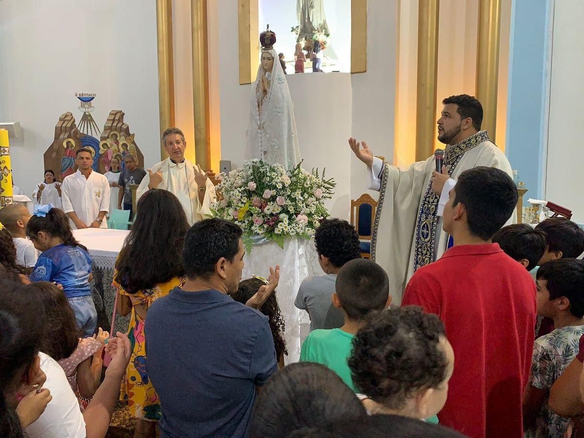Santuário Nossa Senhora de Fátima celebra 50 anos com trezenário, missas e procissão em Manaus