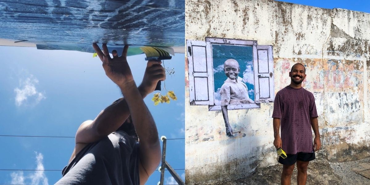 A Coisa Ficou Preta: artista de Maceió resgata lambe-lambe, questiona o racismo e 'dá voz' aos muros do país 