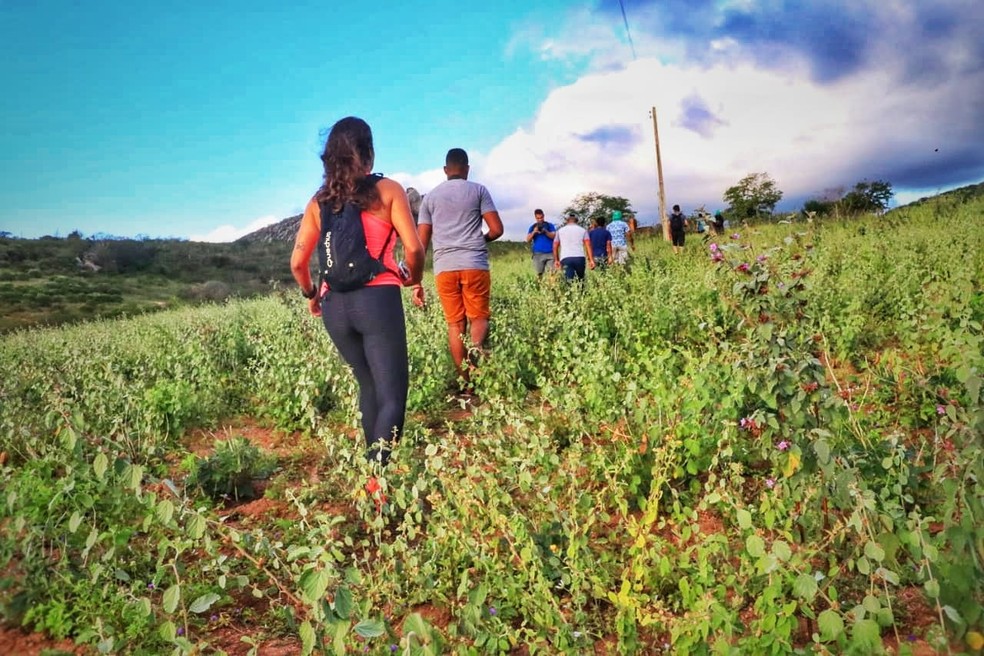 Paraíba ganha trilha de longa distância com cerca de 100km e passagem pela Pedra da Boca — Foto: Fórum de Turismo do Curimataú e Seridó Paraibano/Divulgação