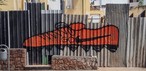 Dribles em chapas metálicas e gols em telhas de zinco: artista sorocabano transforma momentos do futebol em grafites — Foto: Reprodução/golgraffiti