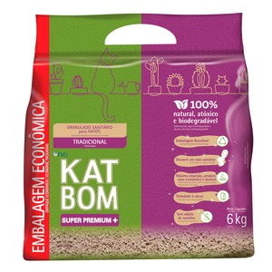 Areia natural granulado Katbom 6 kg