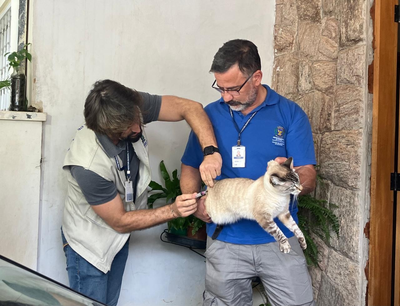 Após caso de raiva em gata, Campinas mapeia 180 animais no entorno de cemitério e vacina de casa em casa