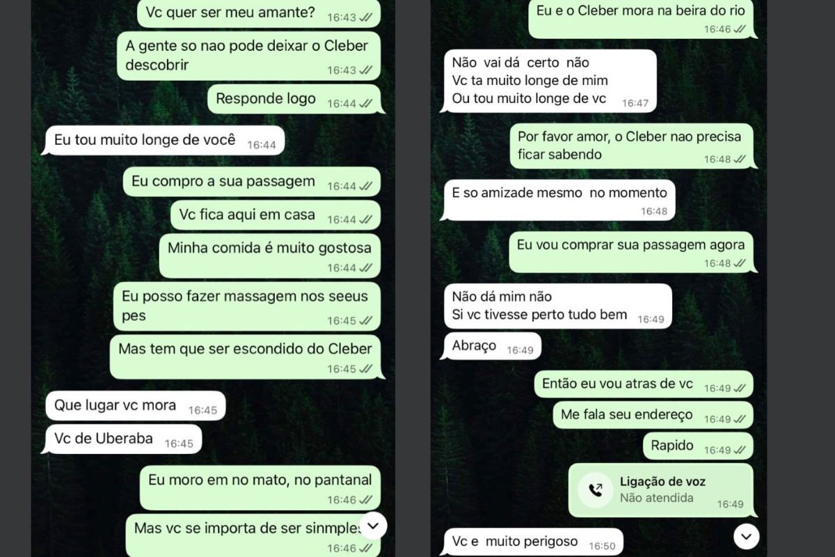 Jovem 'dá invertida' em mensagens de homem inconveniente e reação viraliza nas redes sociais