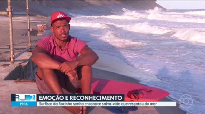 Ex-Fla vira salva-vidas em praia do Rio após ter largado a