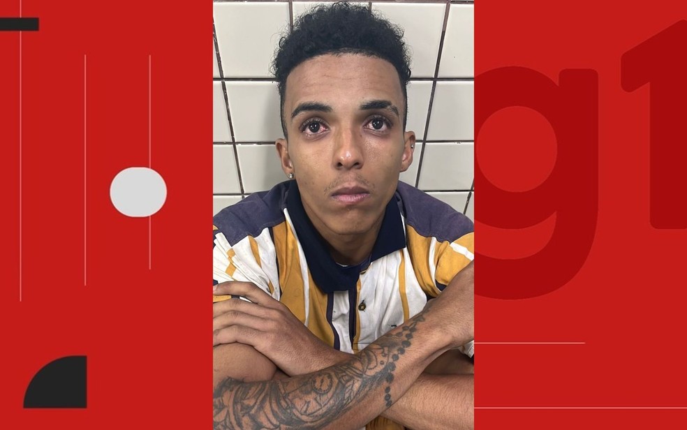 Bruno do Nascimento Bispo, 24 anos, foi preso — Foto: Reprodução/Redes Sociais