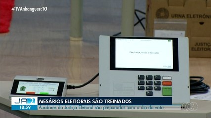 Eleições 2024: mesários passam por treinamento; saiba mais