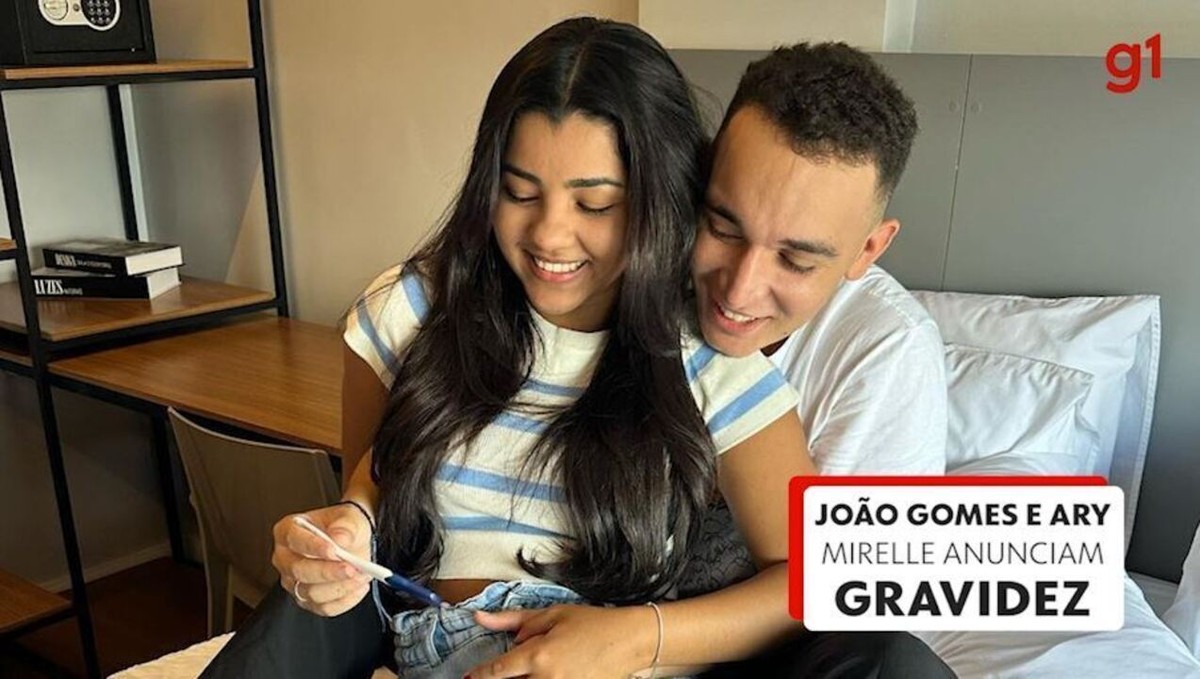 João Gomes anuncia que Ary Mirelle está grávida: 'Fomos abençoados, vamos ser papais'