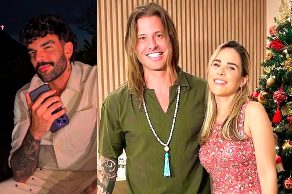 Luan Pereira, Dado e Wanessa — Foto: Reprodução/Instagram