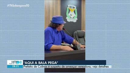 Prefeito de Colinas é suspeito de ameaçar vereadora; 'aqui a bala pega', diz o ivestigado