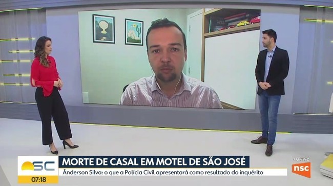 Ânderson Silva antecipa conclusão da morte de casal em banheira de motel em SC