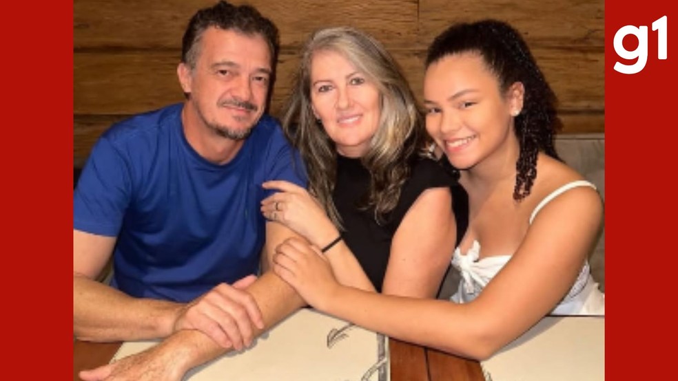 Cleodir Darci Barreto, Iracy Leonilda Werkhausen e Kauane Barreto — Foto: Redes sociais