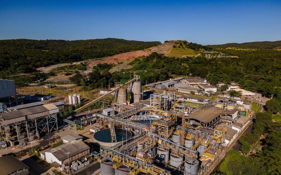 Mineração Serra Grande, em Crixás, região norte de Goiás — Foto: Kleber Schmid/Anglo Goldashanti