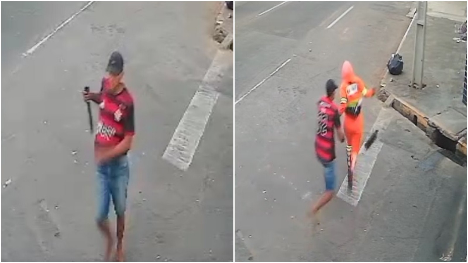 Homem é preso suspeito de assaltar gari em rua de Juazeiro do Norte; veja vídeo